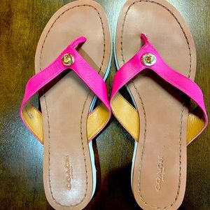 Coach Flip flops